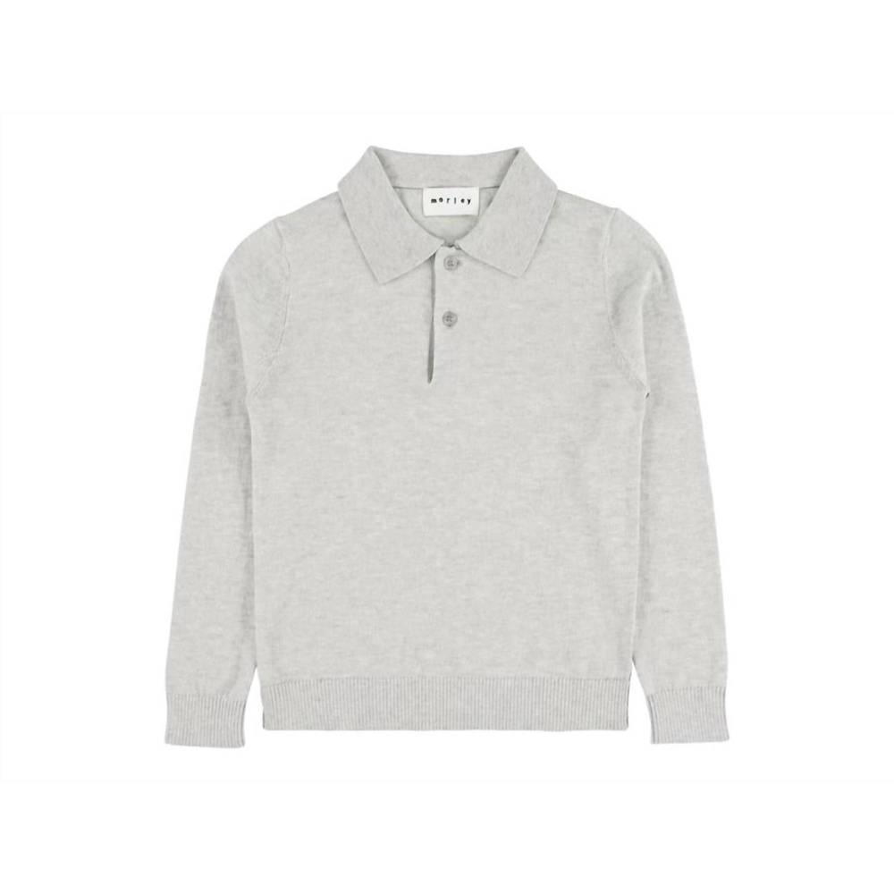 NEW MORLEY kids tjarlie polo in gray